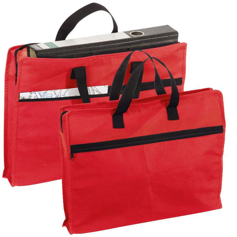 Červená taška na dokumenty Oldham