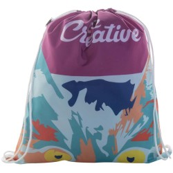 Vak na stažení šňůrkou na zakázku CreaDraw RPET