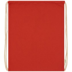 Orissa 100 g/m2 GOTS šňůrkový batoh z organické bavlny