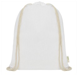 Šňůrkový batoh z organické bavlny GOTS s gramáží 140 g/m2 Orissa