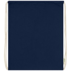 Šňůrkový batoh z organické bavlny GOTS s gramáží 140 g/m2 Orissa