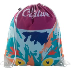 Vak na stahování šňůrkou na zakázku CreaDraw Plus RPET