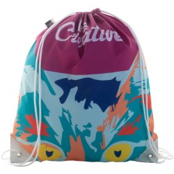 Vak na stahování šňůrkou na zakázku CreaDraw Plus RPET