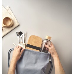 Yuki colour Stahovací batoh z bio bavlny