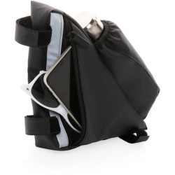 Reflexní brašna na rám kola s držákem na lahev