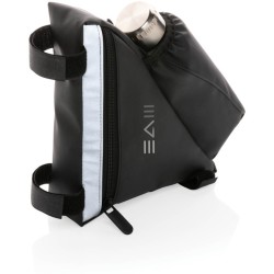 Reflexní brašna na rám kola s držákem na lahev