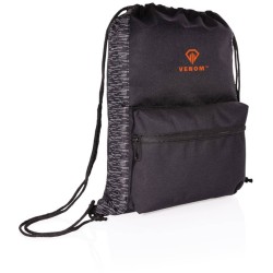 Reflexní šňůrkový batoh z RPET AWARE