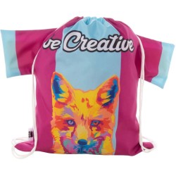 Vak na stažení šňůrkou na zakázku CreaDraw T RPET