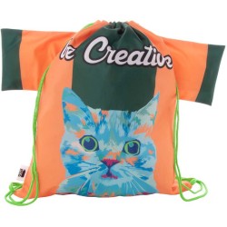 Vak na stažení šňůrkou na zakázku CreaDraw T RPET
