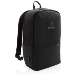 RFID nedobytný batoh na notebook Swiss Peak z RPET AWARE