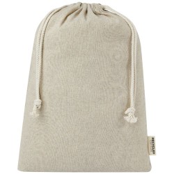 Dárková taška Pheebs z recyklované bavlny s gramáží 150 g/m2 velká 4 l