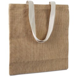 Jutová nákupní taška béžová