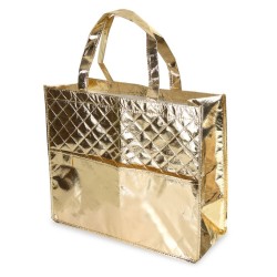 Taška netkaná lesklá