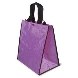 Lesklá nákupní taška