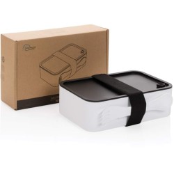 Krabička na jídlo s příborem z GRS recyklovaného PP