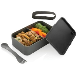 Krabička na jídlo s příborem z GRS recyklovaného PP