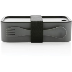 Krabička na jídlo s příborem z GRS recyklovaného PP