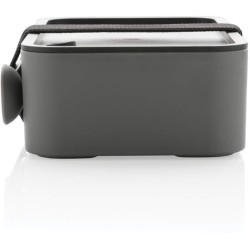 Krabička na jídlo s příborem z GRS recyklovaného PP