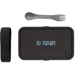 Krabička na jídlo s příborem z GRS recyklovaného PP