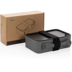 Krabička na jídlo s příborem z GRS recyklovaného PP