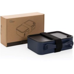 Krabička na jídlo s příborem z GRS recyklovaného PP