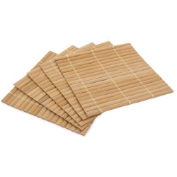 Sada bambusových prostírání