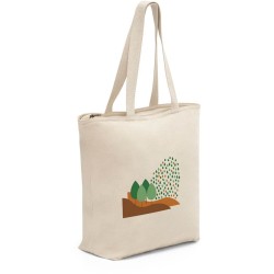 HACKNEY. 100% bavlněná taška se zipem