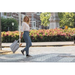 Taška s širokým dnem Impact ze 145g recykl. bavlny AWARE