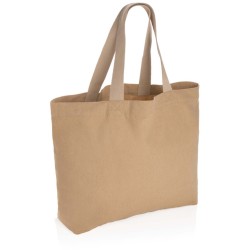 Nebarvená velká taška Impact z 240g recykl. canvas AWARE