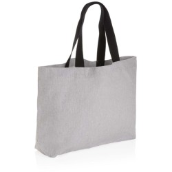 Nebarvená velká taška Impact z 240g recykl. canvas AWARE