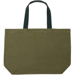 Nebarvená velká taška Impact z 240g recykl. canvas AWARE