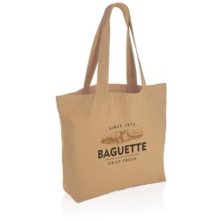 Nebarvená taška s kapsou Impact z 240g recykl. canvas AWARE