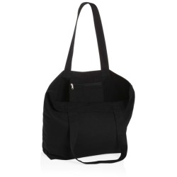 Nebarvená taška s kapsou Impact z 240g recykl. canvas AWARE