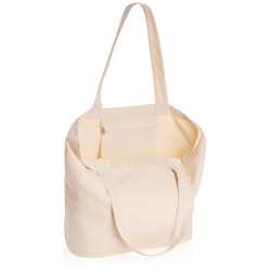 Nebarvená taška s kapsou Impact z 240g recykl. canvas AWARE