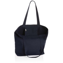 Nebarvená taška s kapsou Impact z 240g recykl. canvas AWARE