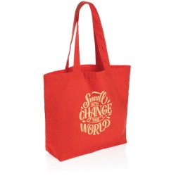 Nákupní taška s kapsou Impact z 285g recykl. canvas