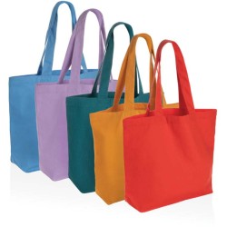 Nákupní taška s kapsou Impact z 285g recykl. canvas