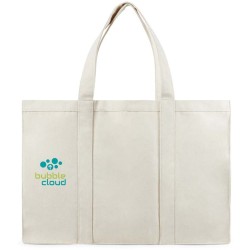 Maxi tote bag VINGA Hilo z recykl. canvas AWARE