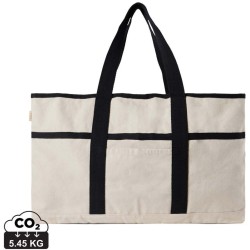 Plážová taška VINGA Volonne z recykl. canvas AWARE