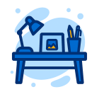 Reklamní předměty na stůl