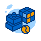 Hry, hlavolamy, hračky