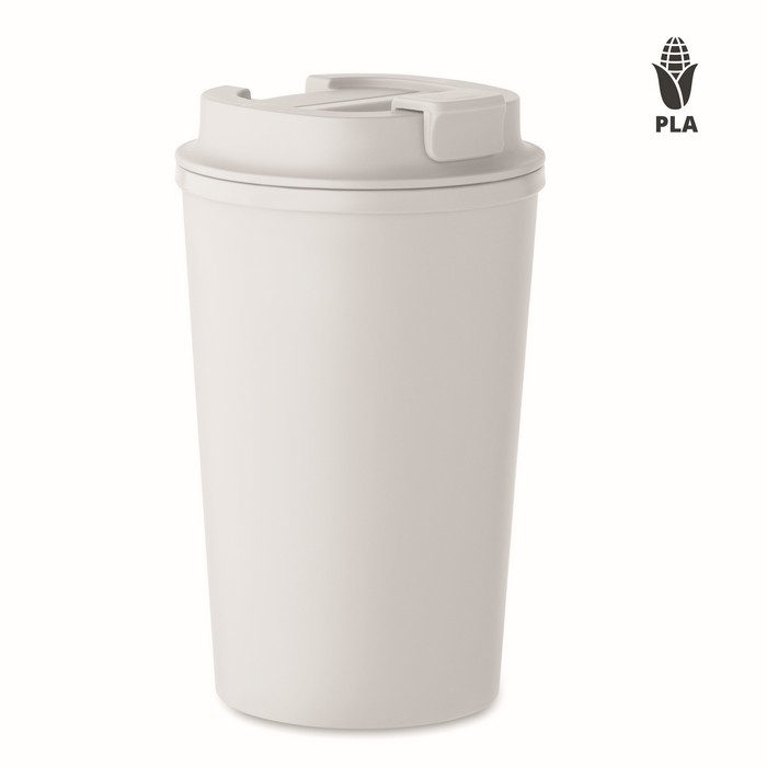 BEIBAKU Dvoustěnný PLA kelímek 350ml