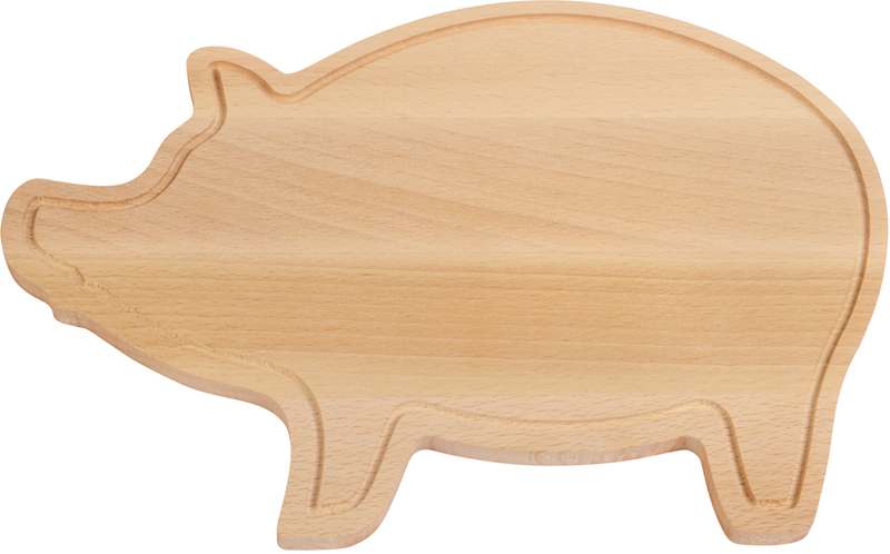 Dřevěná krájecí deska WOODEN PIGGY