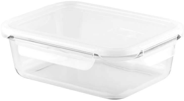 QUORIN. Hermetický box z borosilikátového skla 1000 ml