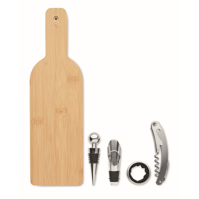 VINOVAULT SET Sada na víno ve tvaru láhve