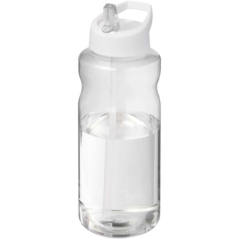 H2O Active Big Base litrová sportovní láhev s víčkem s hubicí