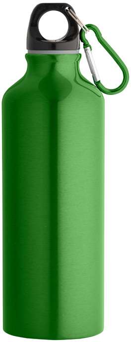 RE-LANDSCAPE M. Láhev z recyklovaného hliníku s karabinou 530 ml