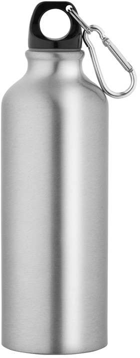 RE-LANDSCAPE M. Láhev z recyklovaného hliníku s karabinou 530 ml