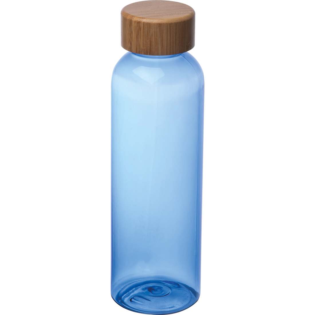 PET láhev na pití s bambusovým víčkem, 500ml