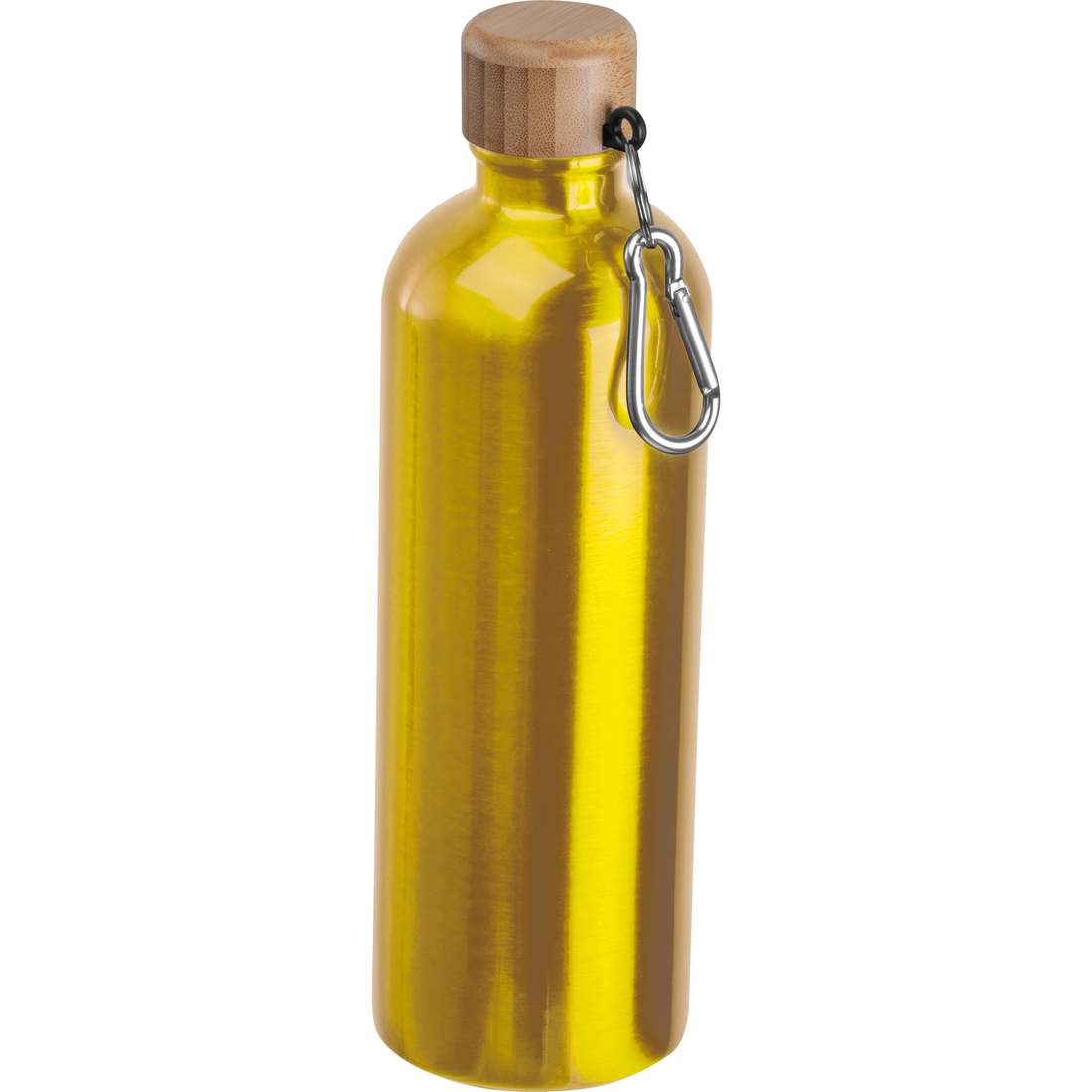 Nerezová láhev na pití s karabinou, 750 ml